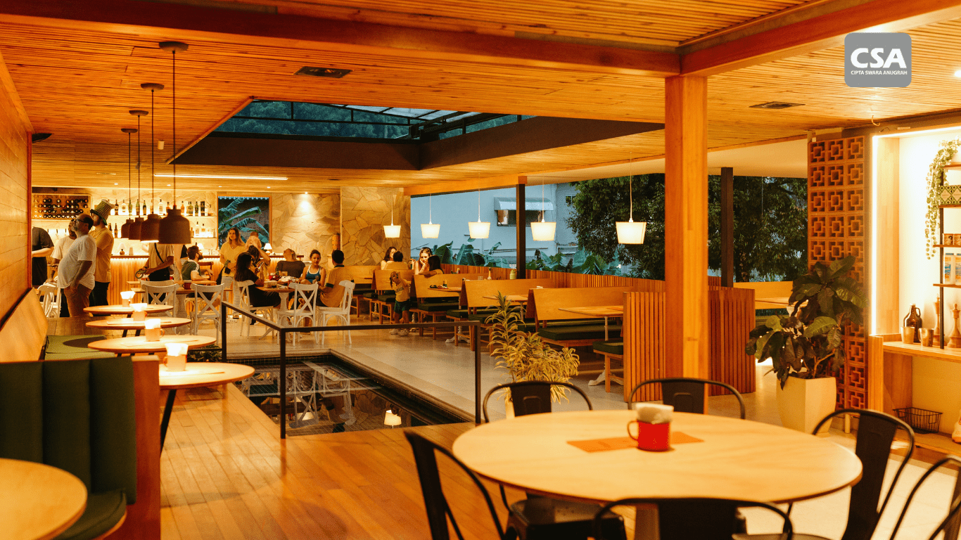 sound system karaoke untuk cafe dan restoran