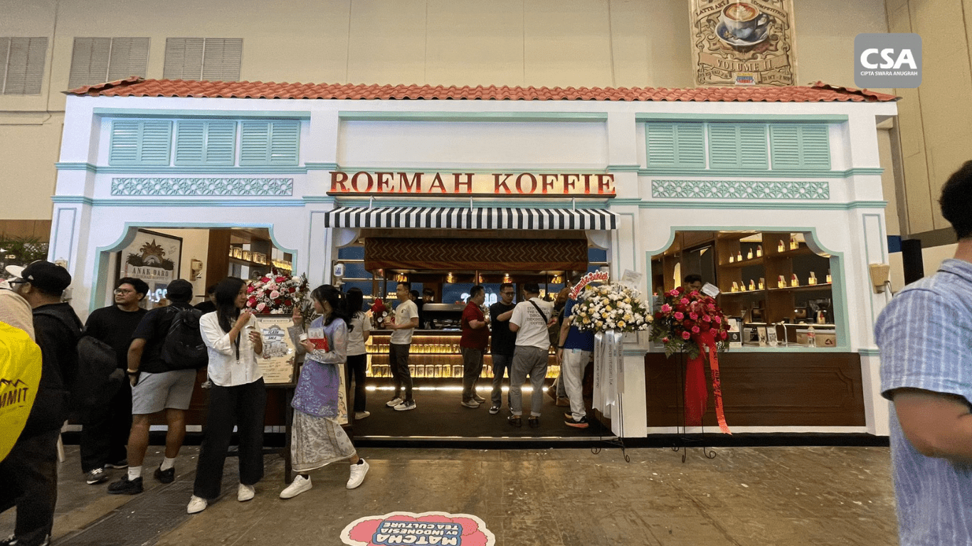 CSA Indonesia mendukung Roemah Koffie
