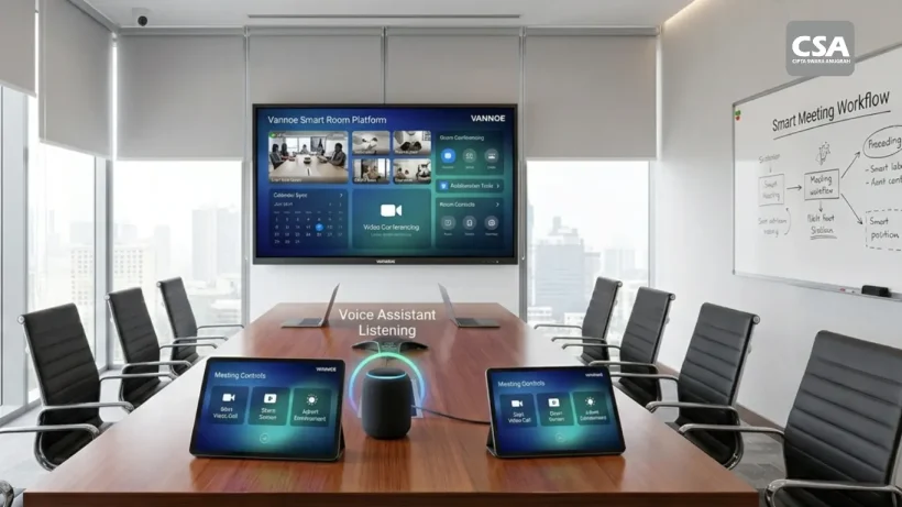 Cara Kerja Smart Meeting Room
