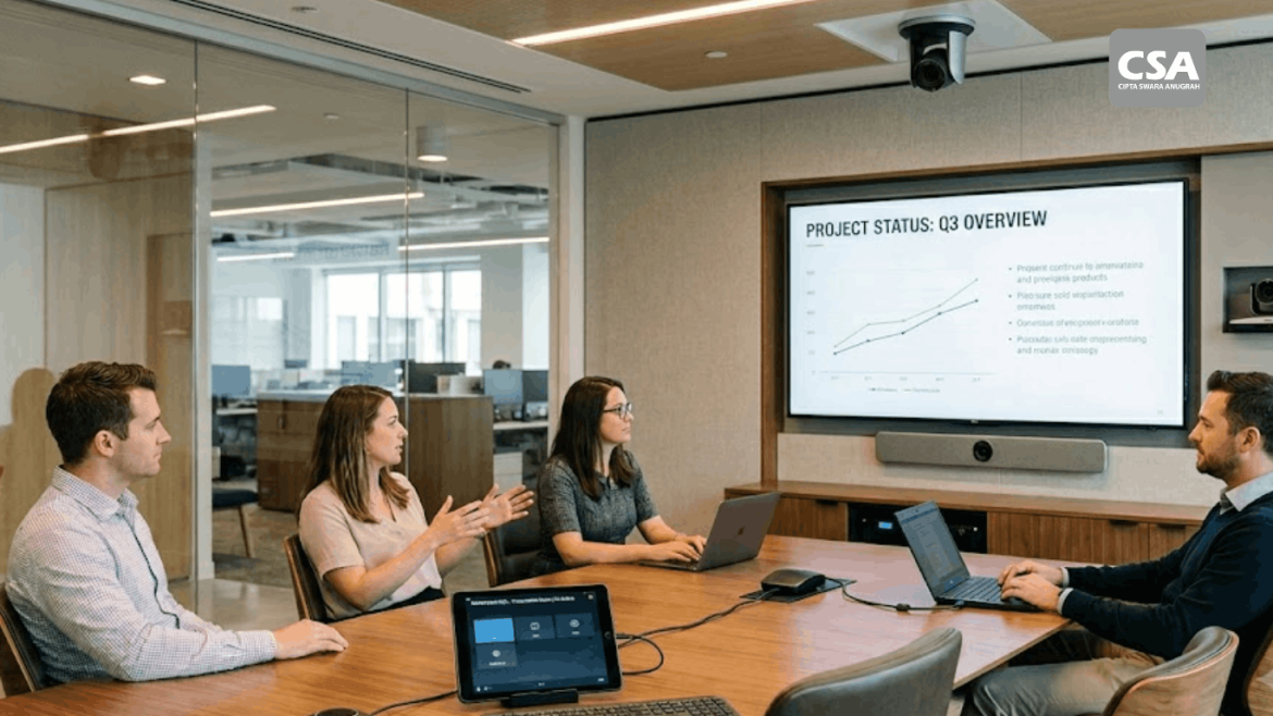 Sistem Integrasi Audio Visual untuk Hybrid Meeting Efektif: Solusi ...