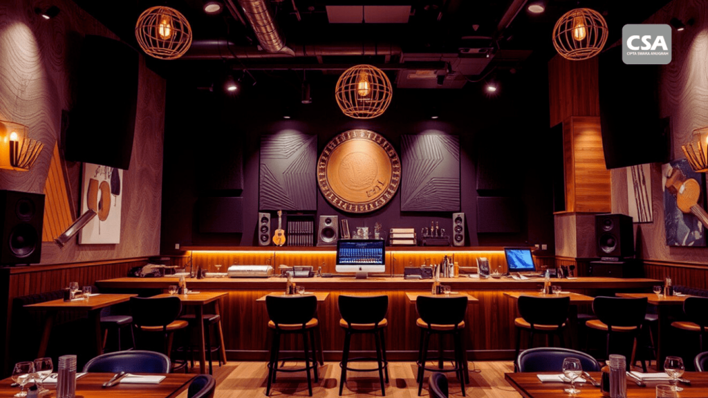 sound system for cafe