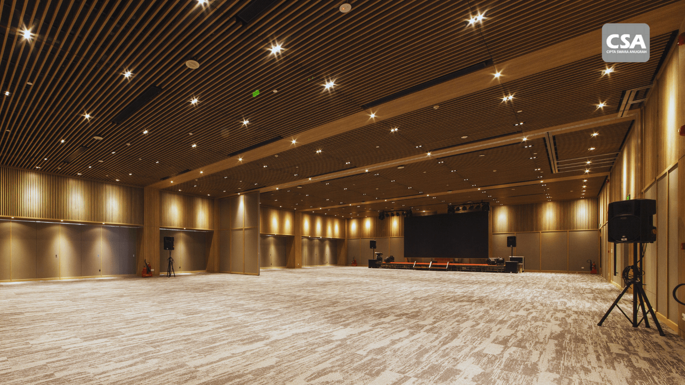hotel ballroom sound system