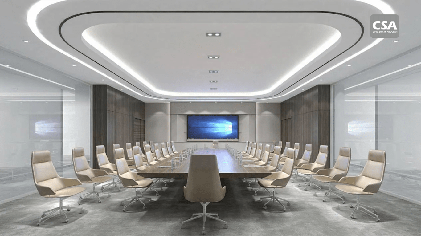 conference system sound installation