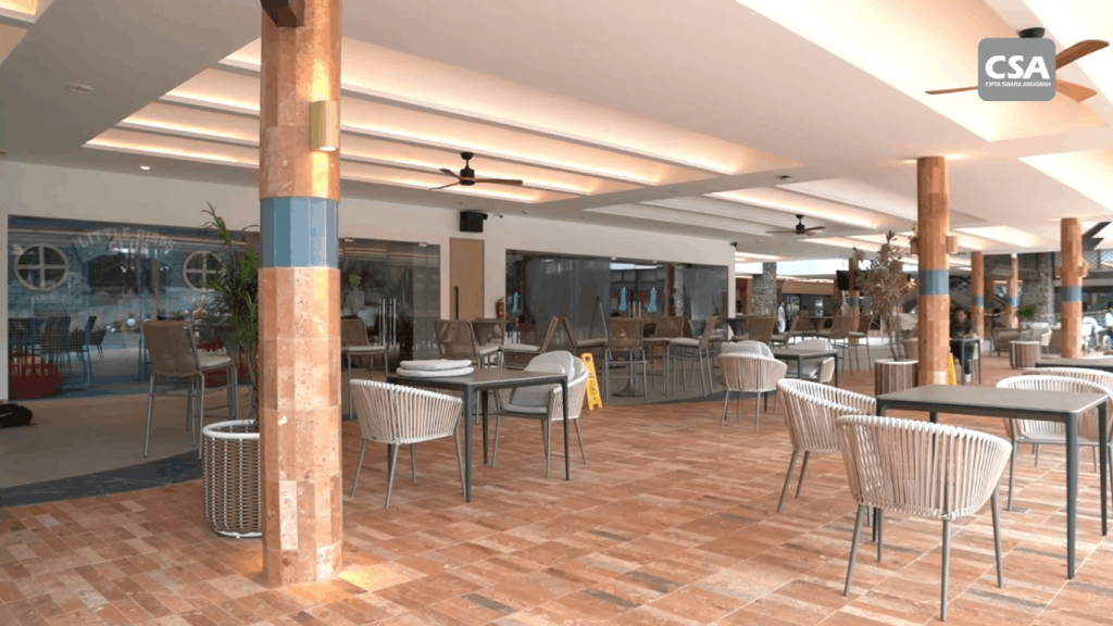Integrated audio visual systems for resorts