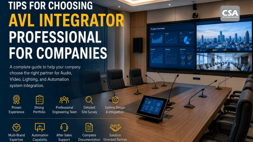 Tips for Choosing a Professional AVL Integrator for Companies