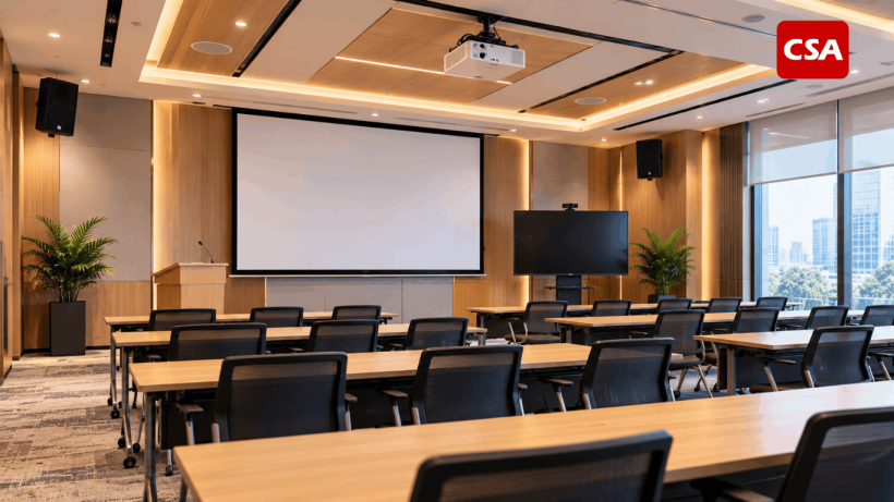 Audio Visual Systems for Corporate Training Rooms