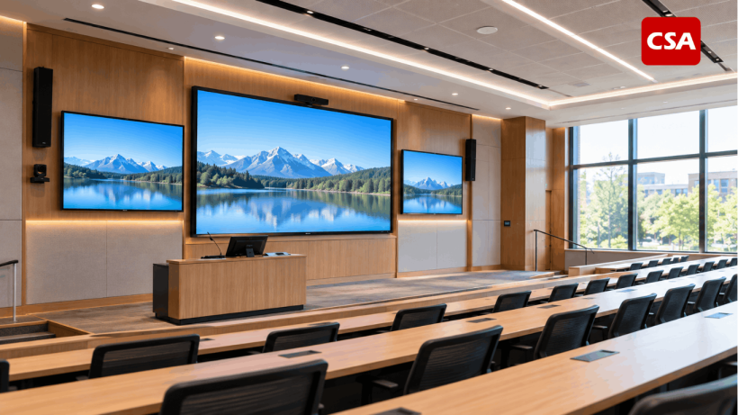 Integrated Audio Visual Solutions for Lecture Halls and University Classrooms