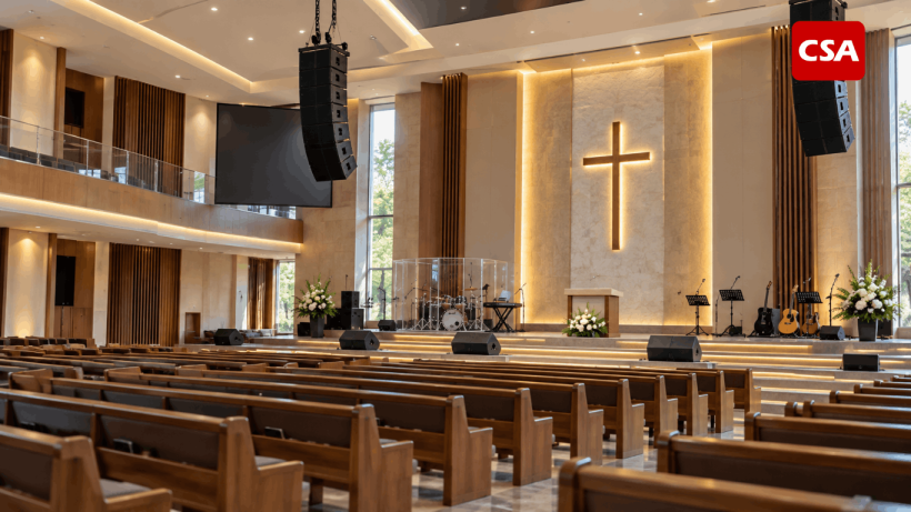 Sound System for Worship Spaces