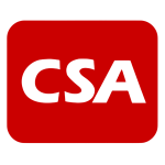 Logo CSA (merah)
